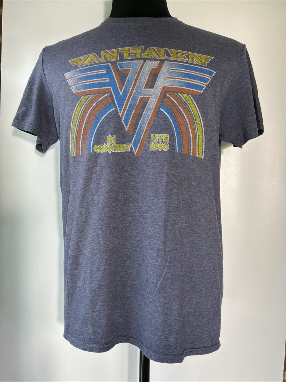 Van Halen In Concert Live 1980 Graphic T Shirt Size Large